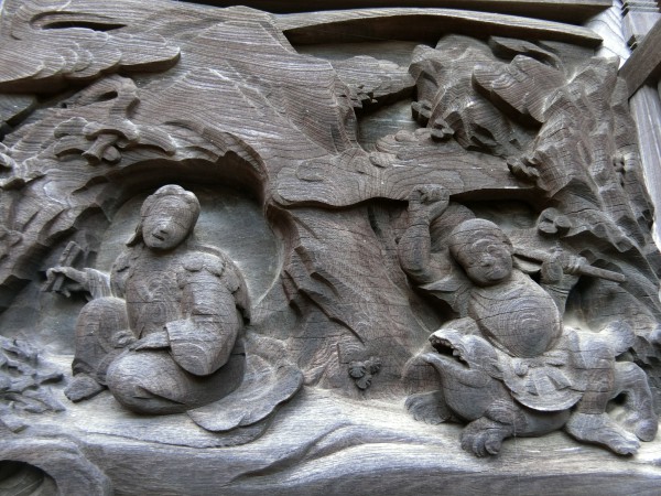 将門神社 本殿彫刻